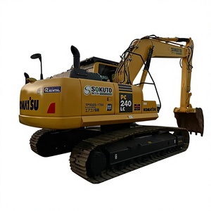 รถขุดไฮดรอลิก Komatsu PC240LC-8 มือสอง ขนาด 24 ตัน พร้อมเครื่องยนต์ เกียร์ ปั๊ม และลูกปืนเดิมๆ สภาพดี ขาย - Product Image 1
