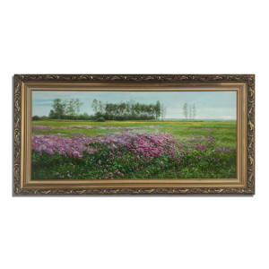 Peinture à l'huile peinte à la main de qualité musée sur toile <span class=keywords><strong>Art</strong></span> original pour salon sur le thème du paysage naturel - Product Image 1