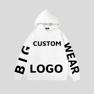 Sudadera con Capucha de Invierno de Alta Calidad, Personalizada con Logotipo en 3D, 300GSM, Algodón, Unisex, Talla Grande, Sudadera con Capucha de Anime OEM para Hombre - Product Image 1