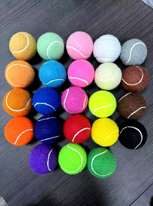 Balles de tennis <span class=keywords><strong>d</strong></span>'entraînement professionnelles de qualité 1, directement de l'usine, rebond de 1,35 à 1,47 m, haute élasticité, caoutchouc et fibre chimique durables - Product Image 5