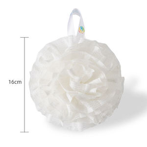 Super large Cute Lace Soft Sponge Bath Ball Shower Rub Bath Shower Wash Body Pot Sponge Scrubber Durable Healthy Massage Brush - Product Image 3