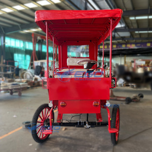 รถม้าโบราณ รถม้าไฟฟ้าปรับปรุงใหม่ รถม้าชมวิว รถม้าที่ทนทาน - Product Image 3