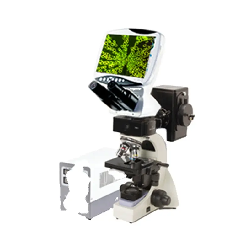 DMS-853 biology&cytology&oncology Compound digital lcd fluorescence microscope
