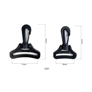 Crochet pivotant en plastique de qualité supérieure pour sacs sacs à dos sacs <span class=keywords><strong>Comera</strong></span> pour bébés pièces et accessoires de sacs spéciaux - Product Image 1