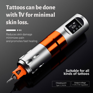 Máquina de Tatuar Inalámbrica de Doble Batería con Motor Japonés de 3.5mm, Pistola Rotativa Portátil y Estable para Artistas del Tatuaje - Product Image 5
