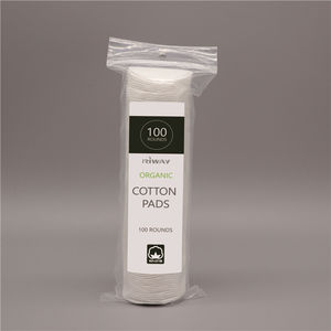 Fabricants de tampons de coton cosmétiques ronds jetables Démaquillant Démaquillant Tampons de coton absorbants cosmétiques personnalisables - Product Image 3