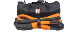 HYROPES Corde de <span class=keywords><strong>remorquage</strong></span> cinétique en Nylon 66 de 22 mm x 9 m pour <span class=keywords><strong>voiture</strong></span>, avec garantie <span class=keywords><strong>d</strong></span>'<span class=keywords><strong>un</strong></span> an - Product Image 1