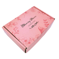 Boîte de livraison personnalisée en carton, avec cannelures, ondulées, boîtes d'emballage pour vêtements, chaussures, Lingerie, pour courrier, cadeau, nouvelle collection