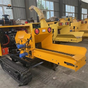 Chất lượng cao động cơ diesel Crawler gỗ chipper máy giá rẻ di động theo dõi chi nhánh Shredder cho lâm nghiệp ngành công nghiệp - Product Image 6