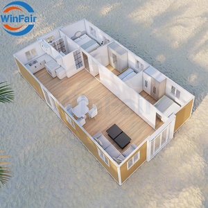 WinFair Chine Vente <span class=keywords><strong>en</strong></span> gros Conteneur pliable extensible <span class=keywords><strong>Prix</strong></span> <span class=keywords><strong>Maison</strong></span> préfabriquée 40 pieds 3 chambres <span class=keywords><strong>Pologne</strong></span> <span class=keywords><strong>Maison</strong></span> de luxe <span class=keywords><strong>en</strong></span> conteneur - Product Image 1