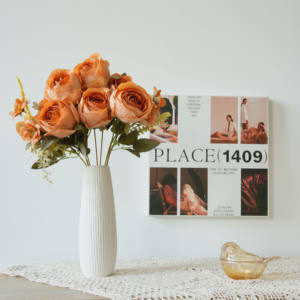 Künstliche Blumen, Frühlings farben, Rosen, Hochzeits feier dekorationen, Fabrik großhandel, Blumen, Einrichtungs gegenstände - Product Image 1