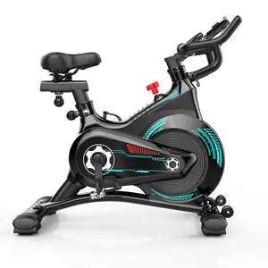 Bicicleta magnética com Bluetooth 350lbs Indoor Ciclismo Bicicleta Estacionária para Home Gym Fitness Exercício Spin Bike