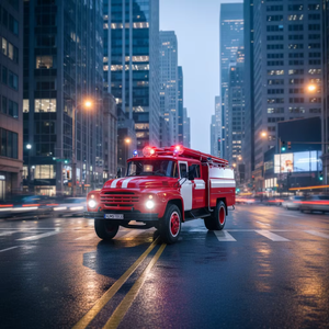<span class=keywords><strong>Camion</strong></span> <span class=keywords><strong>de</strong></span> pompiers en métal moulé sous pression, équipement <span class=keywords><strong>de</strong></span> <span class=keywords><strong>pompier</strong></span>, usine chinoise - Product Image 2