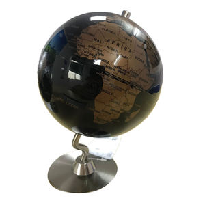 Toàn cầu xoay thế giới toàn cầu, tinh khiết Tiếng Anh retro kim loại toàn cầu, cho trẻ em của sinh viên Nhà sách giảng dạy tiếng Anh toàn cầu <span class=keywords><strong>14cm</strong></span> - Product Image 4