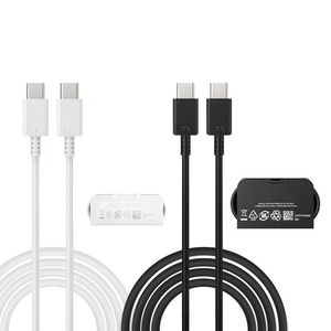 Type C TO Type C ชาร์จสำหรับ Samsung สายเคเบิลข้อมูล USB ที่ชาร์จ USB-C PD ยาว1ม. 2ม. สำหรับ iPhone Samsung Note10 S21ที่ชาร์จ S23 S22 - Product Image 2