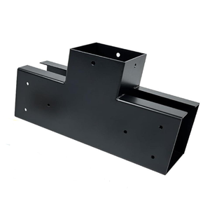 Pérgola <span class=keywords><strong>de</strong></span> jardín modular con soporte <span class=keywords><strong>de</strong></span> madera 4x4 6x6, soportes <span class=keywords><strong>de</strong></span> esquina <span class=keywords><strong>de</strong></span> <span class=keywords><strong>hierro</strong></span>, poste <span class=keywords><strong>de</strong></span> aluminio <span class=keywords><strong>para</strong></span> accesorio opcional - Product Image 3