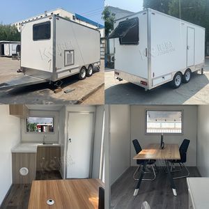 2025 New Design Ready Made Folding Portable Modern Mobile Tiny <b>Prefab</b> Foldable <b>House</b> Have In Stock Office Trailer - Product Image 3