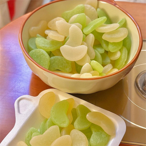 Bonbons gélifiés aux tranches de pomme verte en vrac, gommes fruitées moelleuses et masticables pour distributeurs automatiques, pour grossistes en bonbons - Product Image 5