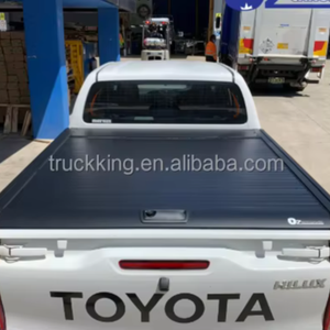 ฝาครอบลูกกลิ้งแบบล็อคได้ฝาครอบแบบหมุนได้สำหรับไฮลักซ์รีโว่พร้อมไฟ LED อลูมิเนียมฝาครอบชัตเตอร์ลูกกลิ้งรถกระบะสำหรับนาวารา - Product Image 3