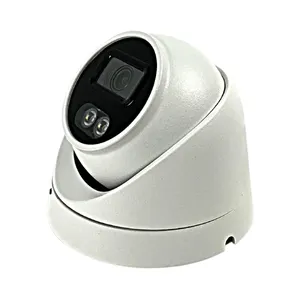 Smart 4K super starlight full color torretta ip camera con illuminazione a luci calde per luce bassa e ambiente scuro