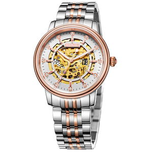 Reloj de Pulsera de Lujo para Hombre, Caja Redonda de 40 mm, Venta al Por Mayor de Fábrica OEM, Relojes Mecánicos de Esqueleto Miyota 8N24 - Product Image 1