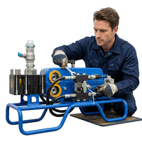 Machine de soufflage de câbles hydrauliques GOWIN HYDRAJET Float Master de haute qualité / Équipement de fibre optique 8-24 mm avec groupe motopropulseur Kohler