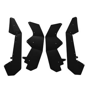 Yongjin ชุดเปลวไฟสีดำ (4) สำหรับ <span class=keywords><strong>Polaris</strong></span> <span class=keywords><strong>RZR</strong></span> Pro XP 2020รุ่น (2และ4ที่นั่ง) - Product Image 5