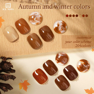 Vernis à ongles en gel écologique rose à succès en 2026, vernis à ongles en gel UV, série huile et graisse, nouvelles couleurs d'art des ongles - Product Image 5