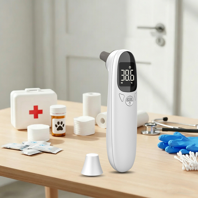 Household Pet Thermometer Quick Response Digital Temperature Checker For Puppy Kitten