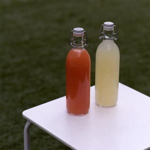 Swing Top Glass Bottles <strong>1</strong> <strong>Litre</strong> Water Bottles With Stopper Flip Top Factory Price Glass Drinking Bottles - Product Image 3