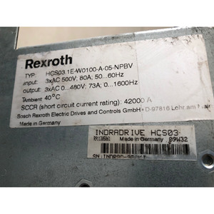 ไดรฟ์ HCS03.1E-W0100-A-05-NPBV HCS03.1E-W0100-A-05-NPBV HCS03.1E-W0100-A-05-NPBV - Product Image 2