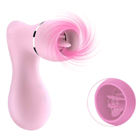 Leistungsstarker Saugvibrator für Frauen Sauger für Klitoris Brustwarzen Orale Klitorale Stimulation Erotisches Sexspielzeug für Erwachsene