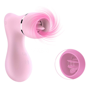 Krachtige zuigvibrator voor vrouwen, zuiger voor clitoris, tepel, orale clitorale stimulator, erotische seksspeeltjes, goederen voor volwassenen - Product Image 2