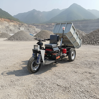 Tricycle benne minier diesel 1 tonne Inca Rock, vente directe usine, pour carrière et ferme