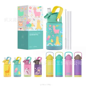 Hot Sales Kids Kawaii Cartoon Animal Water Bottle Kids Children Water Bottle Children Portable Stainless Water Bottle