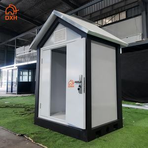 DXH Prix d'usine Abri de jardin multifonctionnel étanche pour grand espace Salle de stockage d'outils d'extérieur Panneau sandwich <span class=keywords><strong>Maison</strong></span> conteneur - Product Image 2