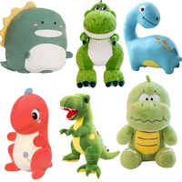 Offre Spéciale mignon dinosaure jouets en peluche pour enfants cadeaux doux Animal peluche poupée jeter oreiller Juguetes de peluche de dinosaurio
