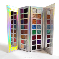 Palet Eyeshadow Glitter berpigmen tinggi, 16 warna Eye Shadow kering tahan air Makeup untuk mata wajah harga pabrik