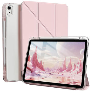Funda para <span class=keywords><strong>iPad</strong></span> A16 de 11.ª Generación de 11 Pulgadas 2025/<span class=keywords><strong>iPad</strong></span> de 10.ª Generación de 10.9 Pulgadas <span class=keywords><strong>2022</strong></span>, Soporte Plegable en Y con Múltiples Ángulos y Soporte para Lápiz - Product Image 1