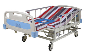 Venta caliente Suministro <span class=keywords><strong>de</strong></span> fábrica Cómoda cama <span class=keywords><strong>de</strong></span> hospital eléctrica <span class=keywords><strong>de</strong></span> 5 funciones Cuidado en el hogar <span class=keywords><strong>de</strong></span> ancianos Pacientes discapacitados Inodoro Certificado CE - Product Image 5