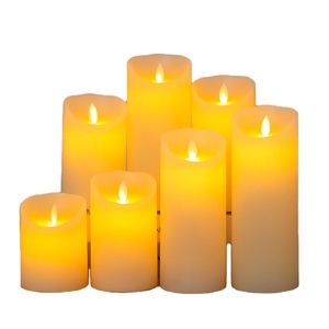Vela electrónica LED para concierto de boda Barra oscilante de parafina de simulación de plástico con efecto de vela para eventos - Product Image 1