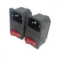 Prise de courant ZhaoFa Industrial 16A 250VAC 3P IP15/IP14 en cuivre nickelé, prise AC AC-14-F16, entrée IEC universelle EU AU UK CE