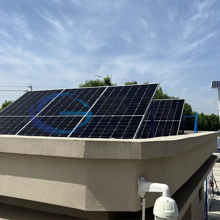 Stasiun Gas portabel energi surya, stasiun bahan bakar seluler, stasiun bahan bakar seluler Mini dengan Panel surya