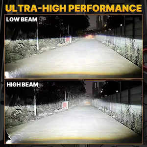 Led Headlight <b>H4</b> 30000 Lm 6000K 12V 50W For Retrofit Upgrade Universal Fit - Product Image 4