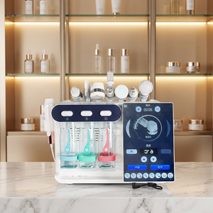 Máquina Facial de Oxígeno para Rejuvenecimiento de la Piel, Lifting Facial por Microcorriente, Microdermoabrasión, Oxígeno Jet, Tratamientos Faciales Acuáticos, Limpieza y Cuidado de la Piel - Product Image 1