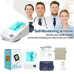 Nova casa dispositivo médico marca pressão arterial e pulso medição braço pressão arterial monitor - Product Image 4