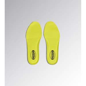 Semelles intérieures sport Diadora Pu 43 Utility jaune noir amortissantes pour hommes et femmes - Product Image 1