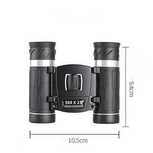 Potentes Binoculares Bifocales con Zoom 500X25 con Construcción de PVC+ABS+Metal, Gafas Compactas para Caza y Camping - Product Image 5