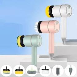 Hot Selling <strong>Cleaning</strong> <strong>Brush</strong> 1200mah Battery Big Power <strong>Electric</strong> <strong>Cleaning</strong> Tool Durable <strong>Cleaning</strong> <strong>Brush</strong> for Kitchen - Product Image 6