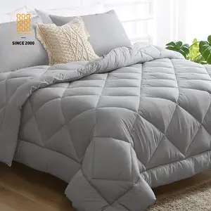 Bán Buôn Ánh Sáng Trọng Lượng 3 Cái Giường Đặt Với 1 Comforter Và 2 Gối Shams Bộ Đồ Giường Đặt Cho Tất Cả Các Mùa